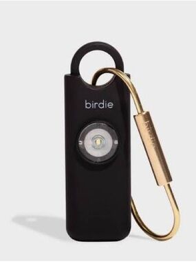 New Birdie The Original Personal Safety Alarm in Charcoal